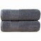 Arkwright Home Aston & Arden Turkish Solid Bath Towel 30x60 Pewter (2pk) BT-TS-3060-18-PTR - alternate 1